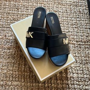 NWT Michael Kors wedge sandals